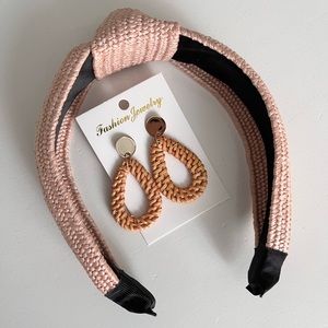 Woven Headband & Earrings BUNDLE! | NWT